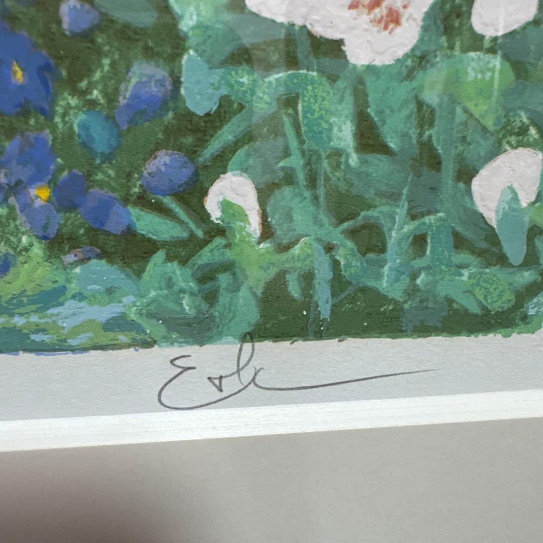 イーダ ヴァリッキオ 限定版画 額装 直筆サイン エディション イーダ