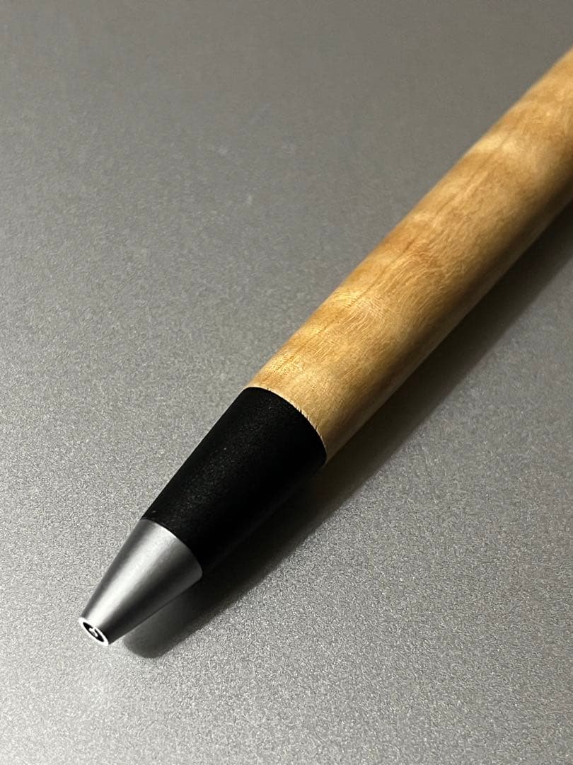 極美品 野原工芸 旧型 とち杢 シャープペンシル 野原工芸 欅 MP 野原