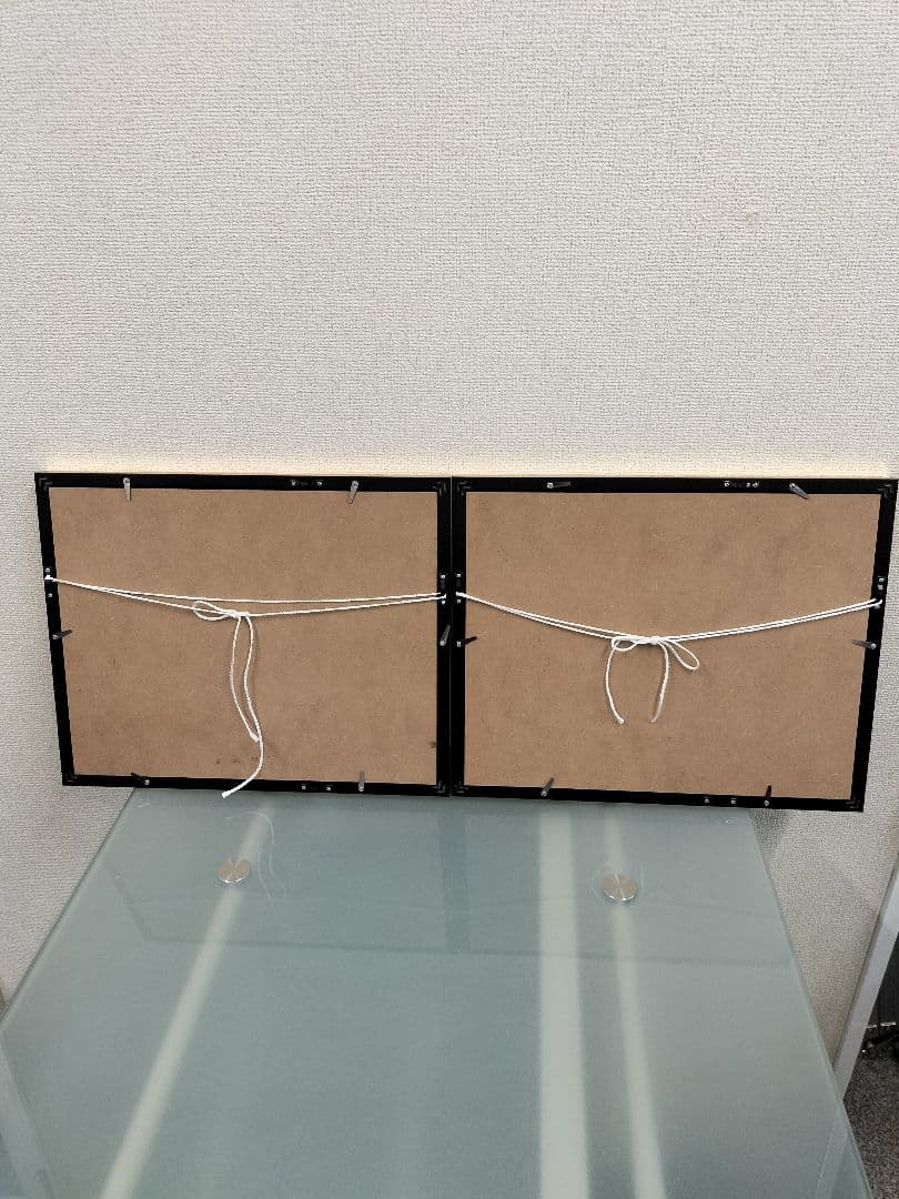 ◆アートフレーム◆2点◆38.5cm×31cm◆絵画◆Z-2507IN43◆