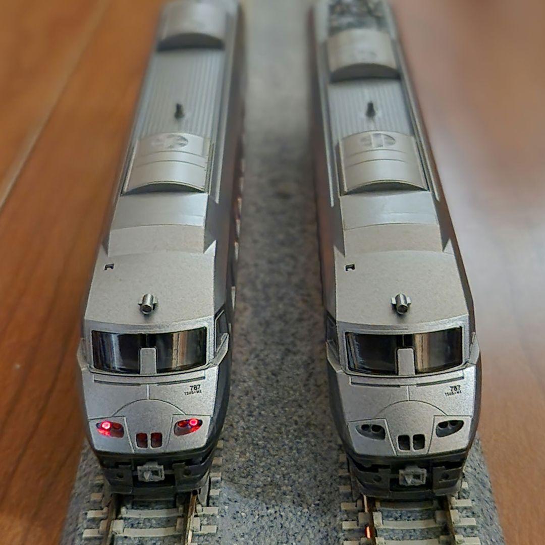 【全車室内灯付】KATO 787系 つばめ 7両セット 10-320 Nゲージ