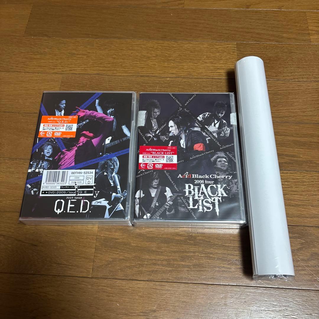 Acid Black Cherry DVD シリアル無し ポスター付き Acid Black Cherry DVD まとめ売り シリアル無し ポスター付 - メルカリ