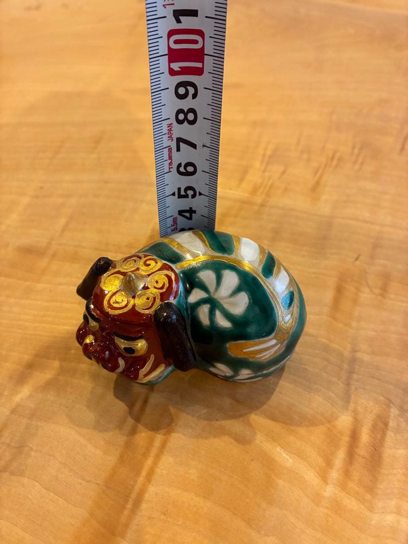 白井半七 獅子香合 香合 茶道具 共箱