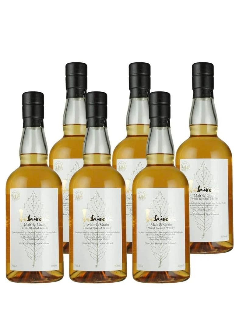 ６本セット　イチローズモルト モルト&グレーン ホワイトラベル 0000000044343_6aWU4vb.jpg