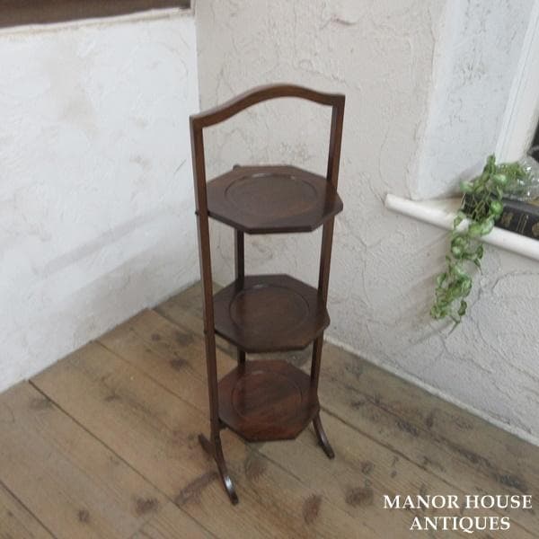 イギリス アンティーク 家具 ケーキスタンド プランツスタンド 英国