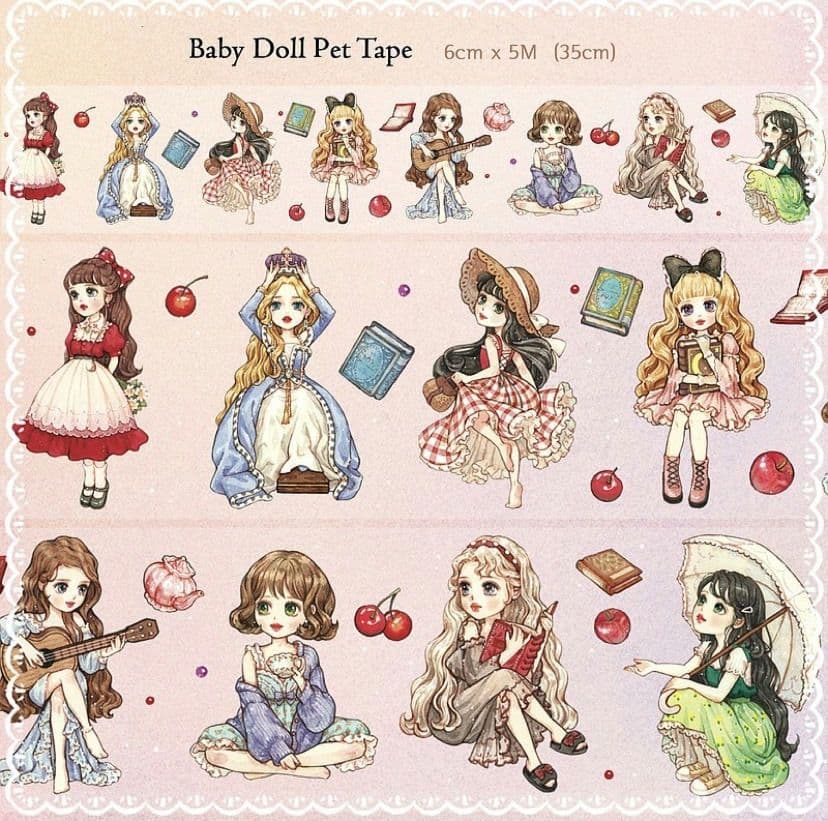 巻売 505☆ 海外 マスキングテープ マステ PET 装飾 花 蝶 虹光