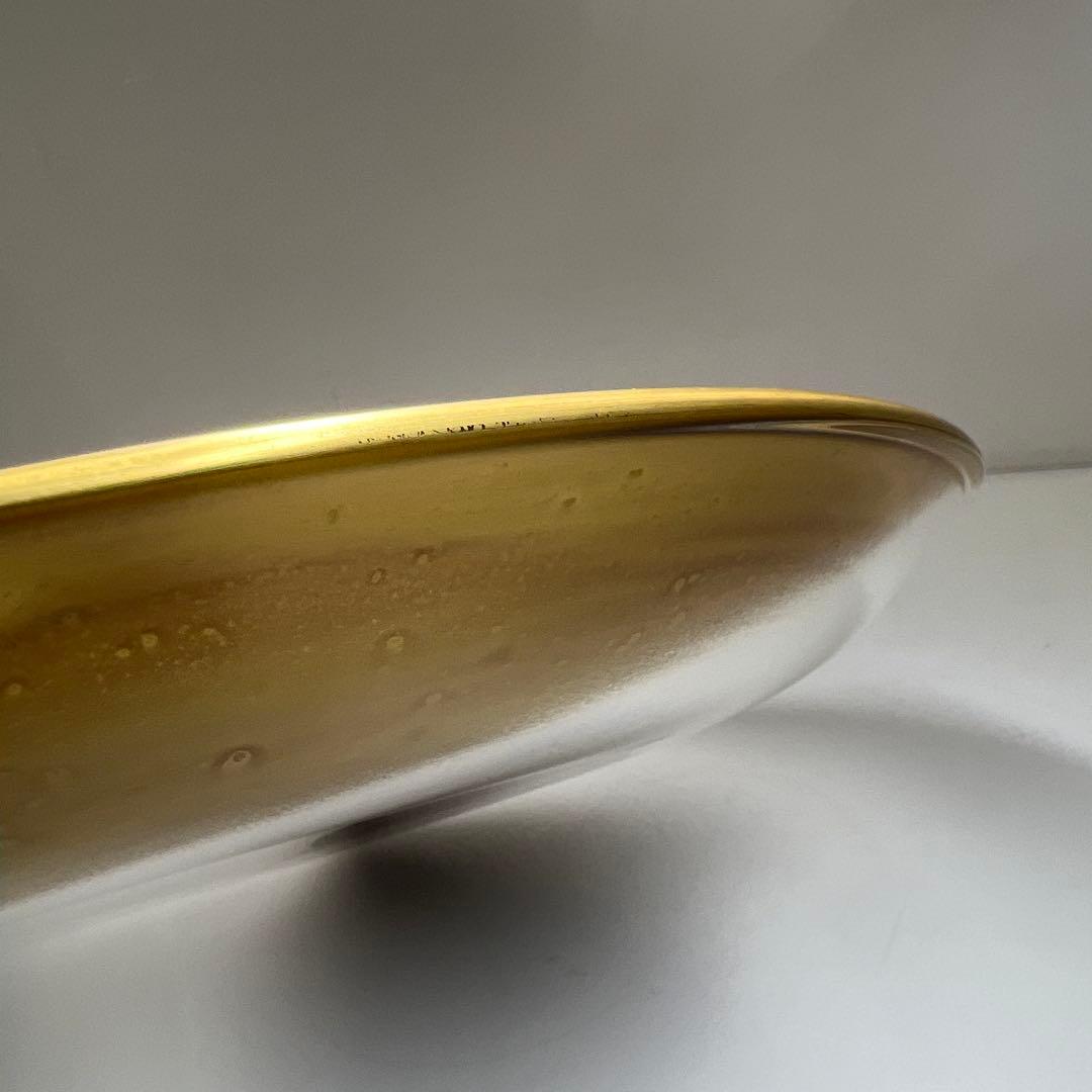 輪島塗 一后造クリスタルガラス蒔絵盛皿 共箱 26.5㎝ 東Y7-0716③