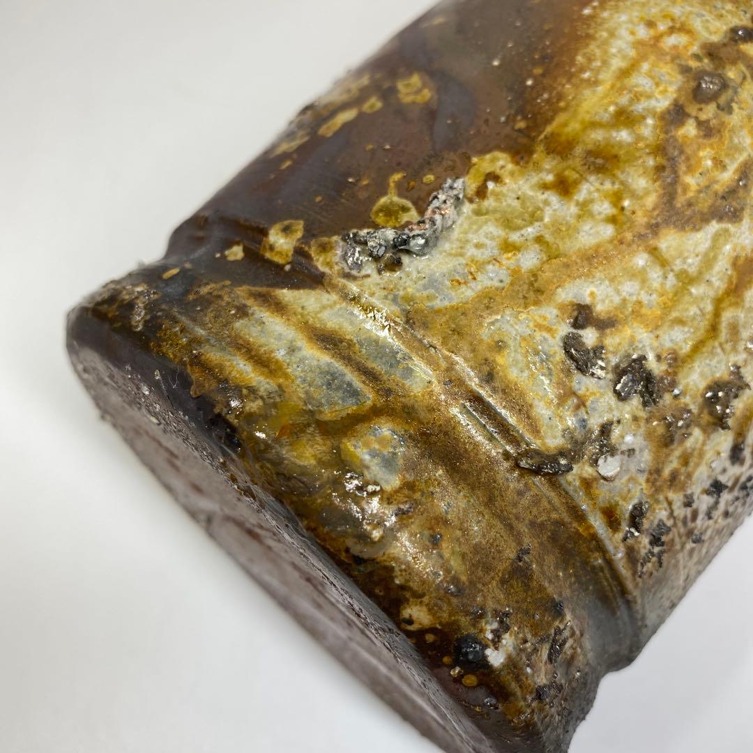 出来良　藤原雄　花瓶　共箱　高さ約25㎝　東さ7-0520①