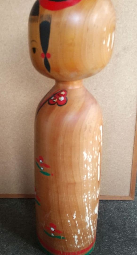 伝統こけし 秋田県湯沢 全長70cm