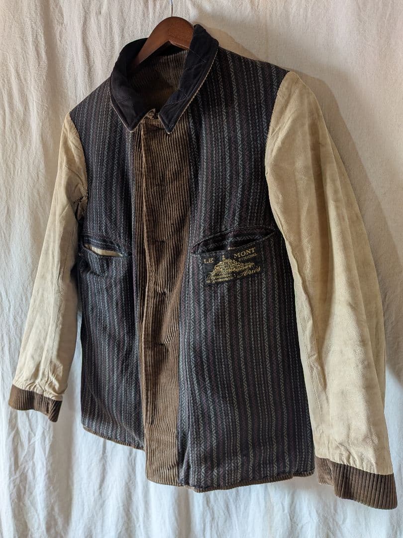 30s40s LE MONT ST MICHEL コーデュロイ ファーマーズ