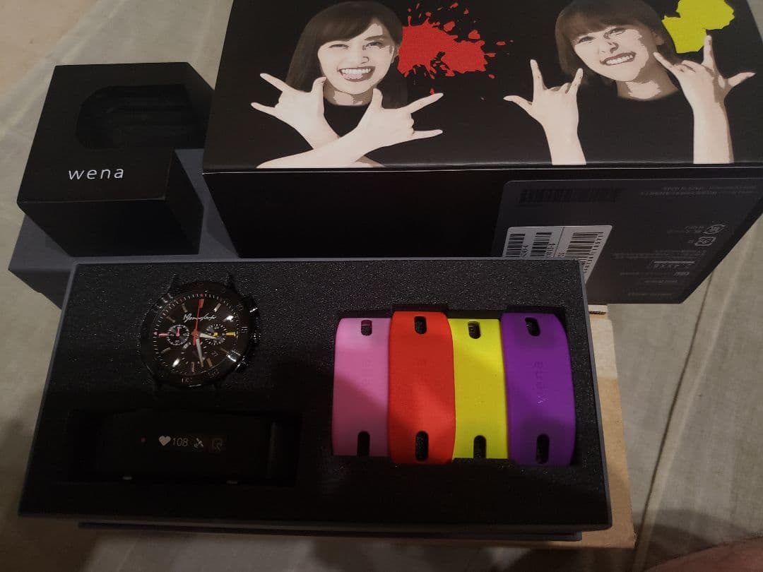 値下げ】ももクロ wena お買い得品 ポシュレ スマートウォッチ 腕時計