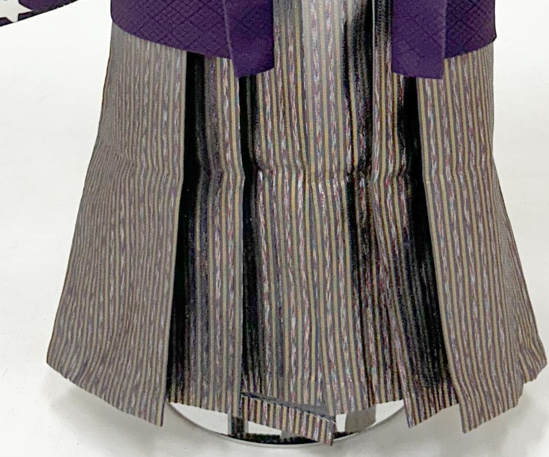 七五三5歳用スティッチ　羽織り・羽織紐・袴・着物・ 長襦袢・羽織り紐・懐剣