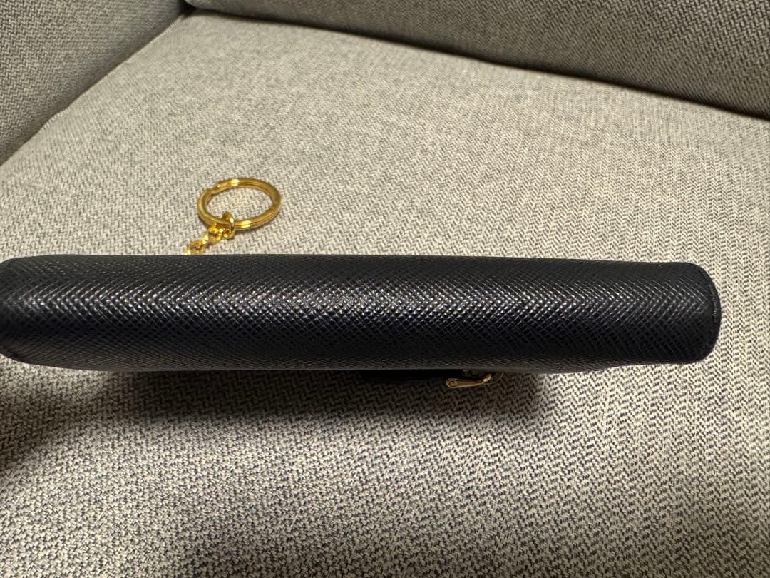 PRADA プラダ　1PP122 サフィアーノ レザー キーチェーン