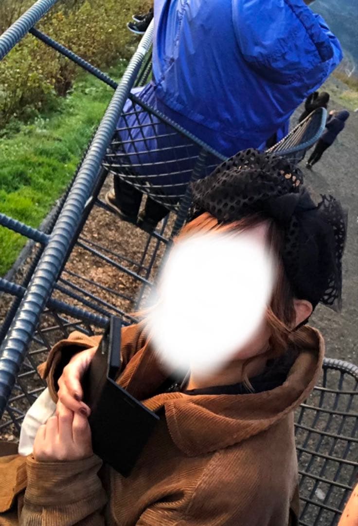 CAALA リボン付き黒ヘアバンド