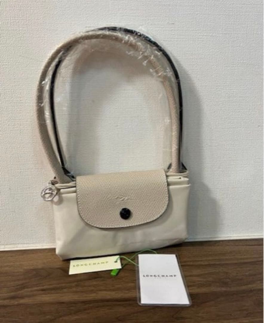 ロンシャン ハンドバッグ ピンクホワイト Lサイズ レディース トートバッグ