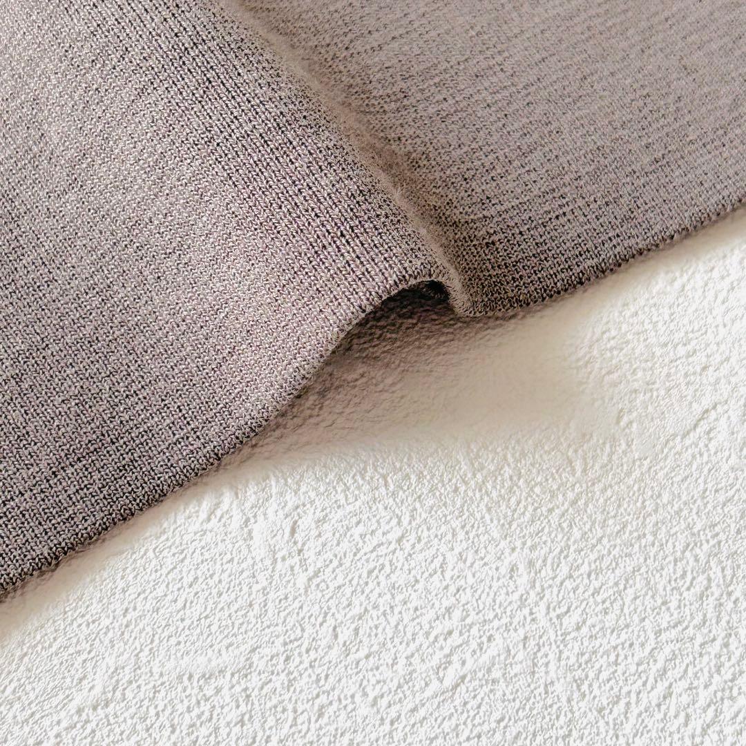 2081A 美品 カオス シルクコンニットタンク タンクトップ グレージュ