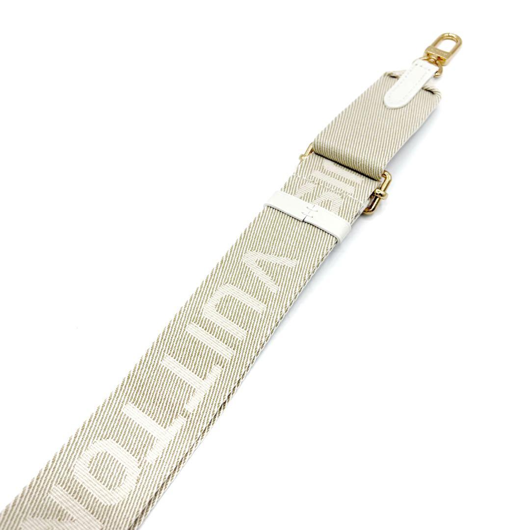⭐️未使用⭐️ ルイヴィトン ショルダーストラップ LV ベージュ ホワイト