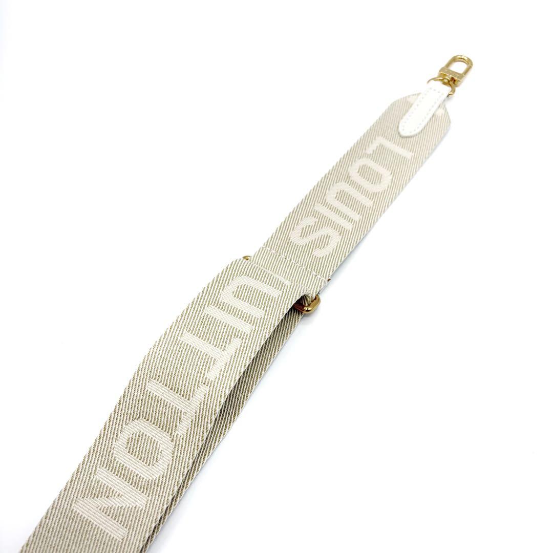 ⭐️未使用⭐️ ルイヴィトン ショルダーストラップ LV ベージュ ホワイト