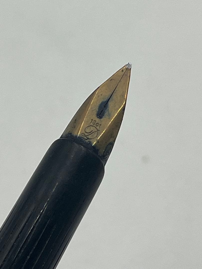 S.T.Dupont デュポン 万年筆 18ct 750 K18 筆記 文房具