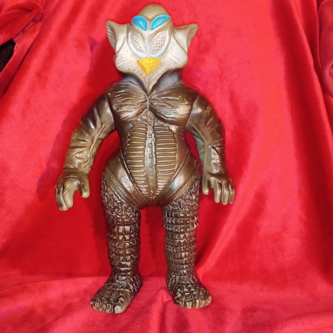 当時もの】マルサン移行期ソフビメフィラス星人初代ウルトラマン