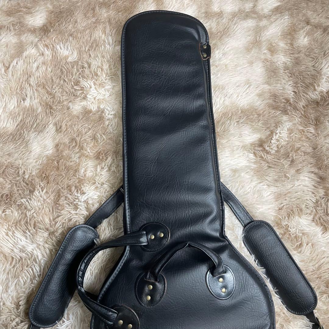 Gig Bag SZ-B ロッコーマン エレキベースケース レザー ブラック