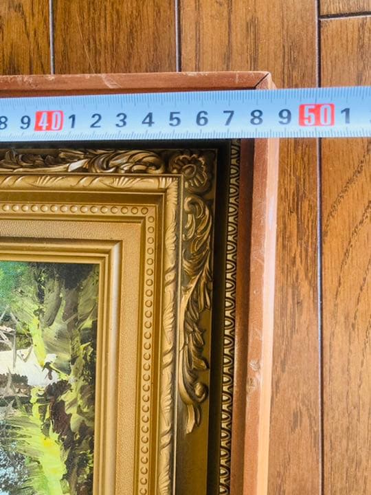 お値下げ　額縁絵画　油絵　風景画　アンティーク