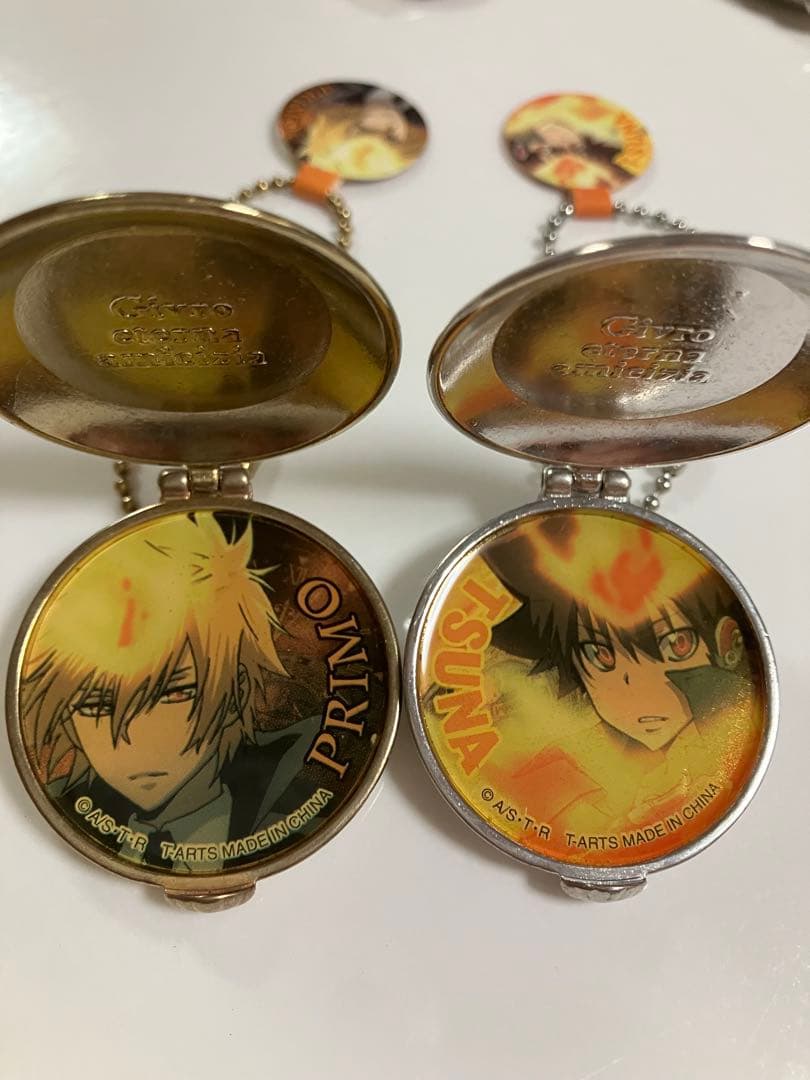 家庭教師ヒットマンREBORN! 懐中時計風 チャーム フルセット - メルカリ