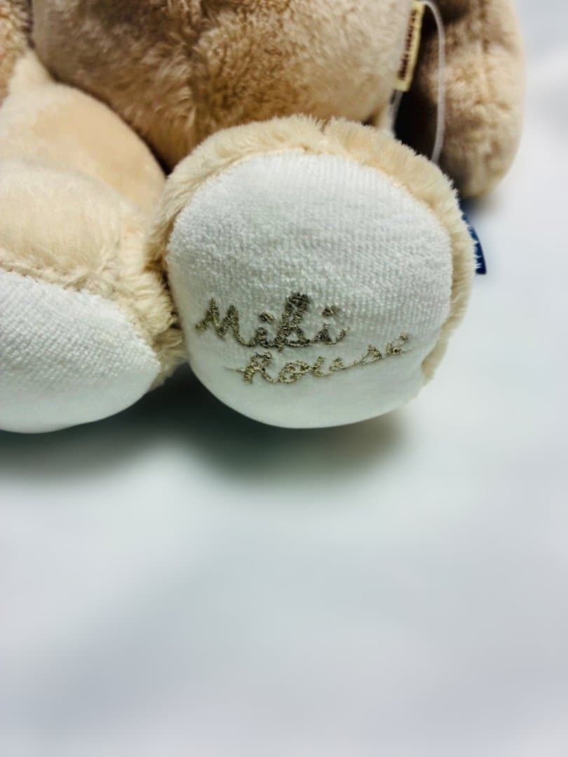 ミキハウス　日本製　マイクロファーベアー　タグ付き 新品　未使用　クリスマス