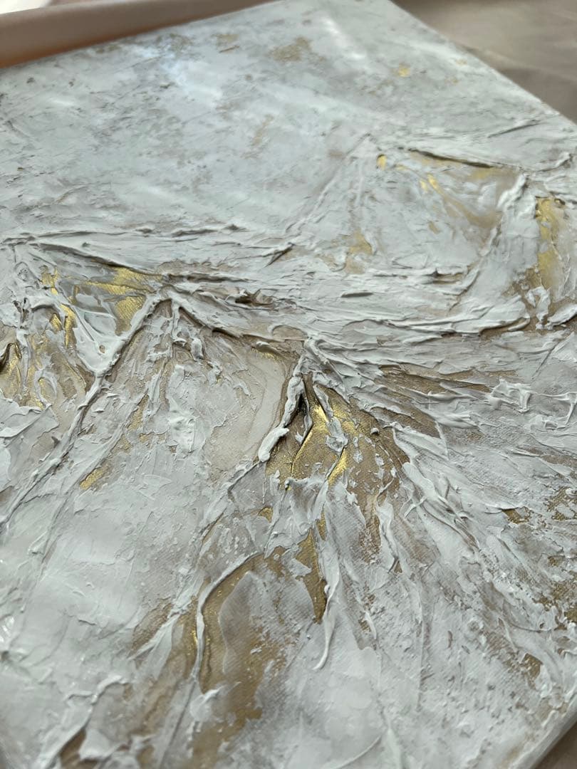 インテリア/和風/絵画/アート/抽象画/モダン/ホテル/ホワイト/ゴールド/山