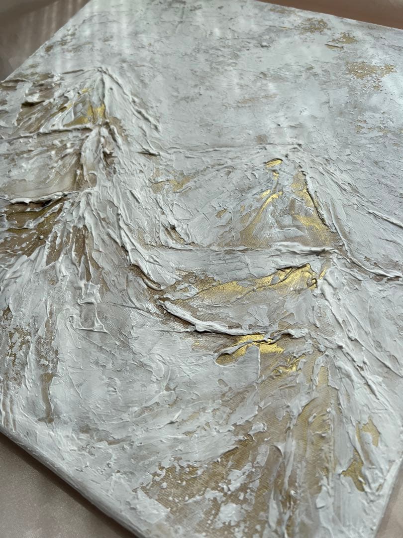 インテリア/和風/絵画/アート/抽象画/モダン/ホテル/ホワイト/ゴールド/山