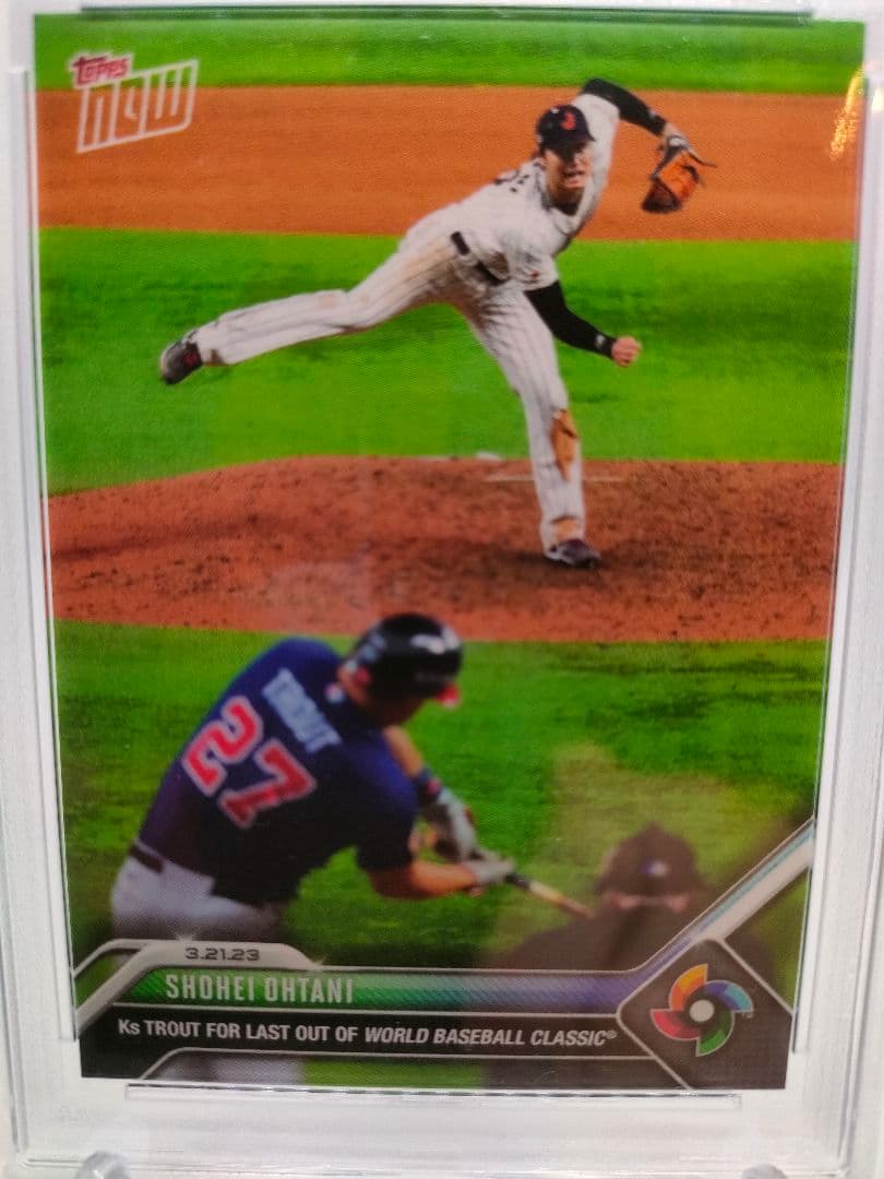 【PSA 9】大谷翔平vsトラウト - 2023 TOPPS NOW