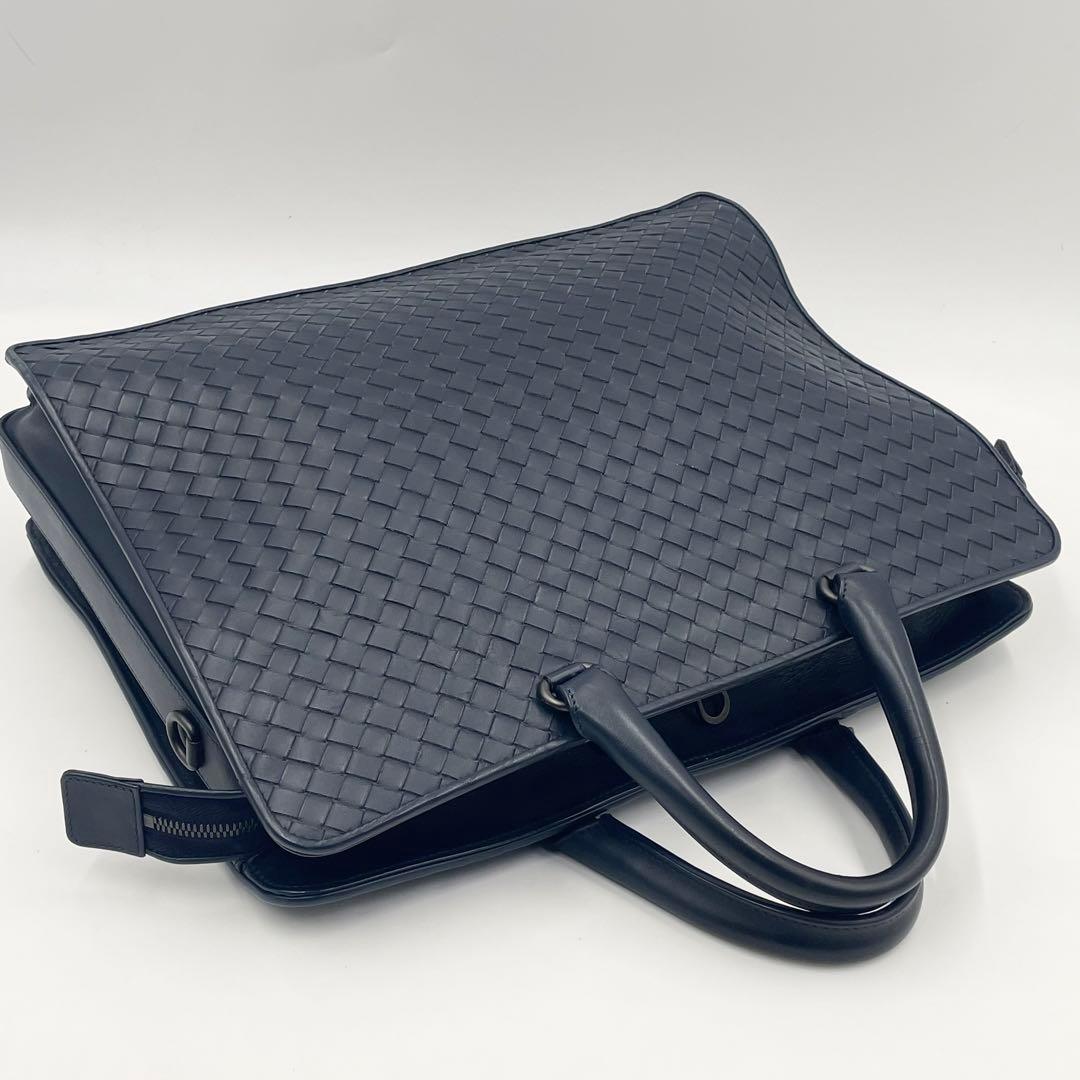 【極美品】ボッテガ イントレチャート 2way ブリーフケース ビジネスA4可