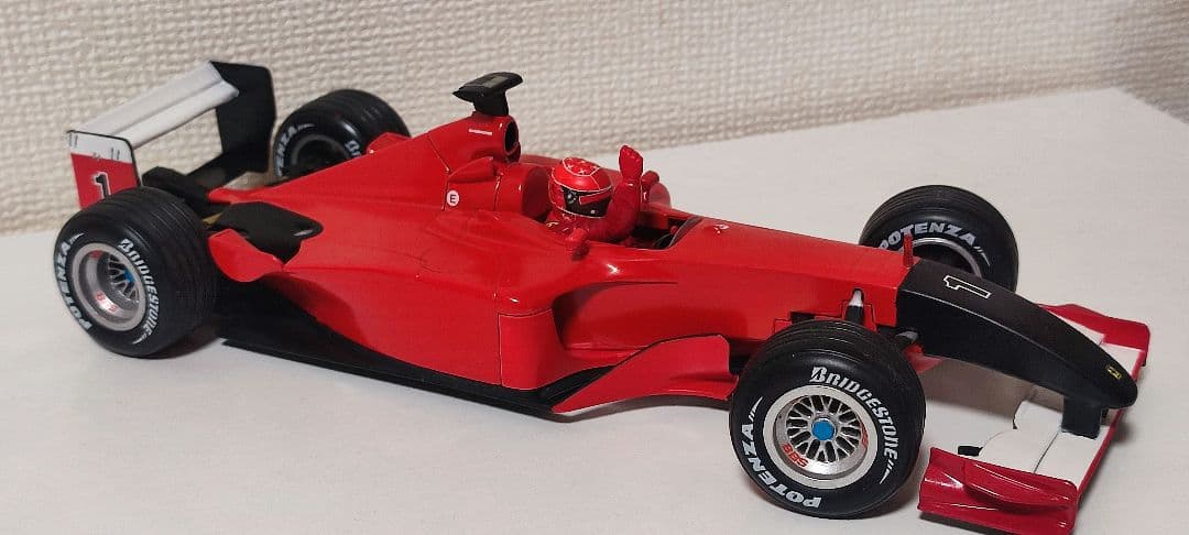 カスタム】1/18 フェラーリ F2001 イタリアGP シューマッハ