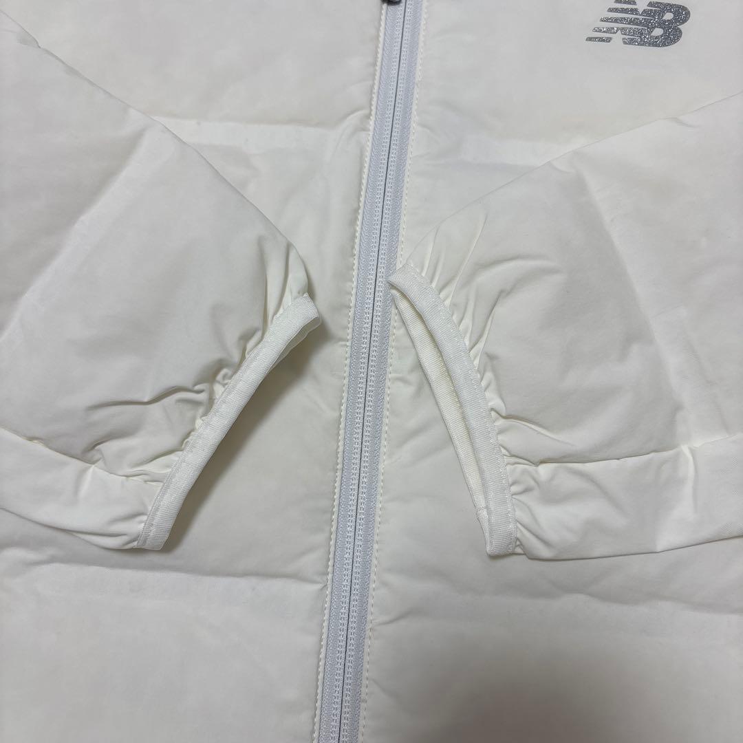 新品　ニューバランスゴルフ　ダウン入りジャケット　アイボリーホワイト　アウター