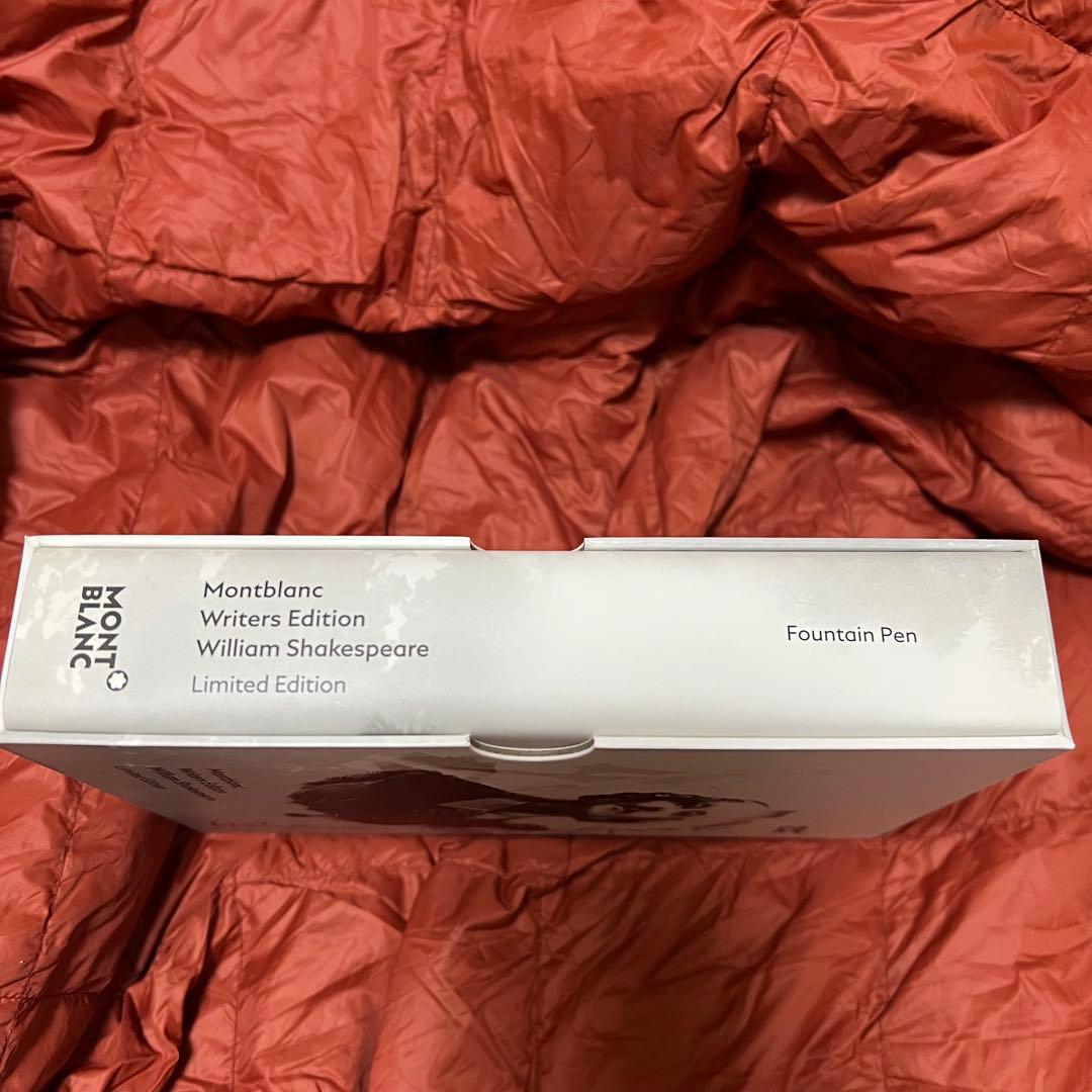 モンブラン 万年筆 作家シリーズ 2016 ウィリアム　シェイクスピア　ニブM
