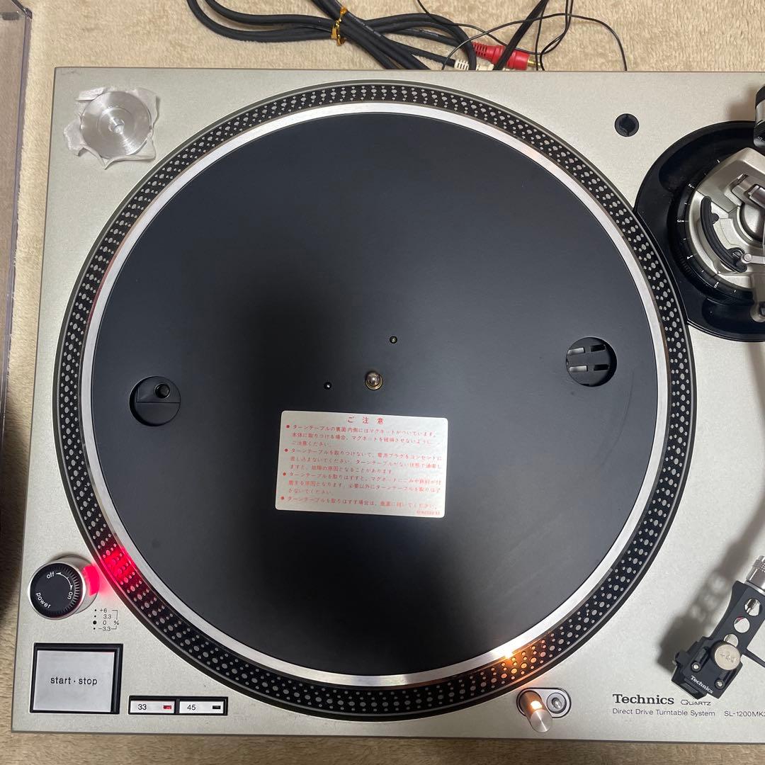 Technics SL-1200mk3d ターンテーブル 松下電器 動作確認済 Technics