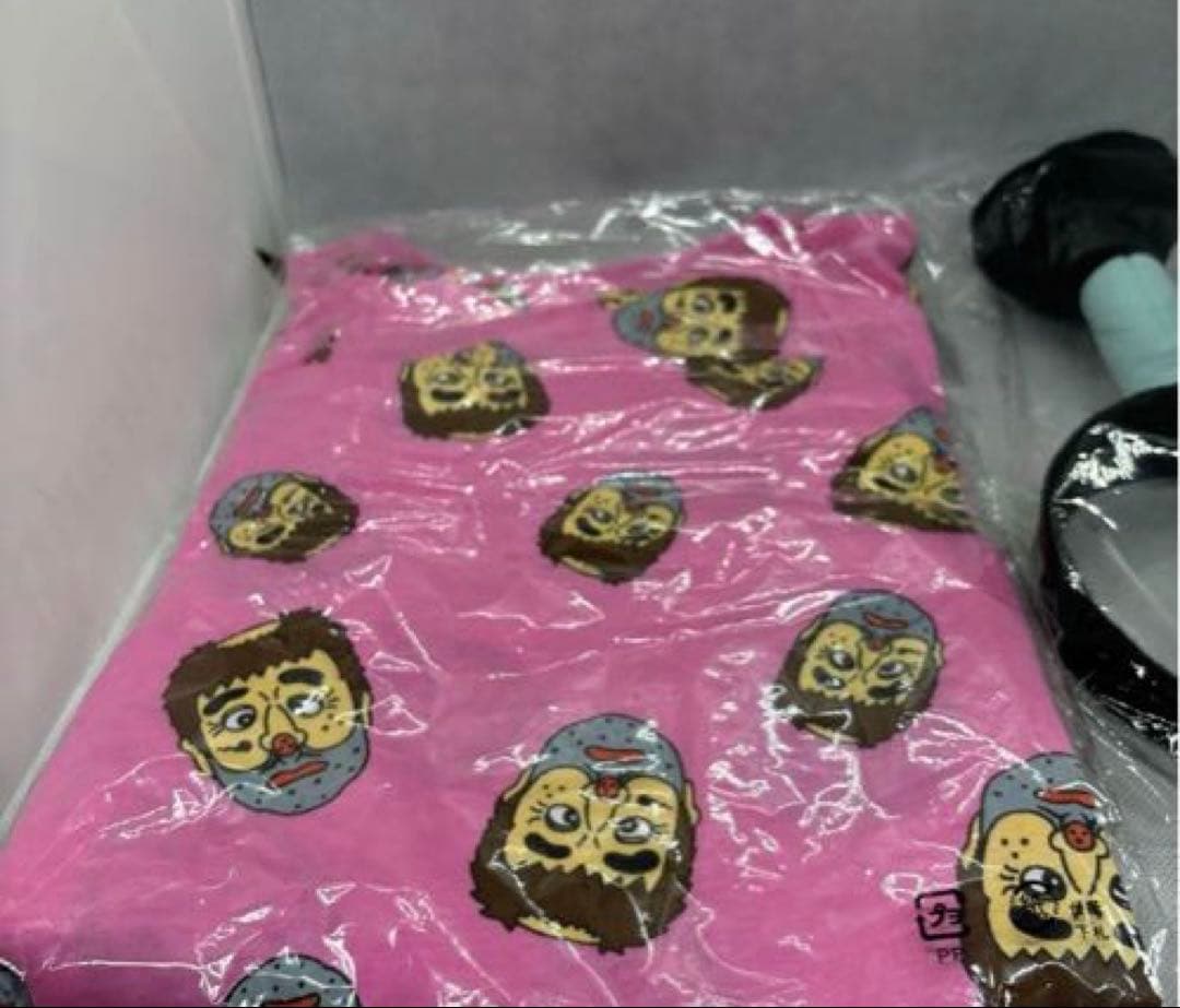 変なおじさん パジャマ 上下セット　Sサイズ　腹巻き　ちょんまげ　フルセット新品