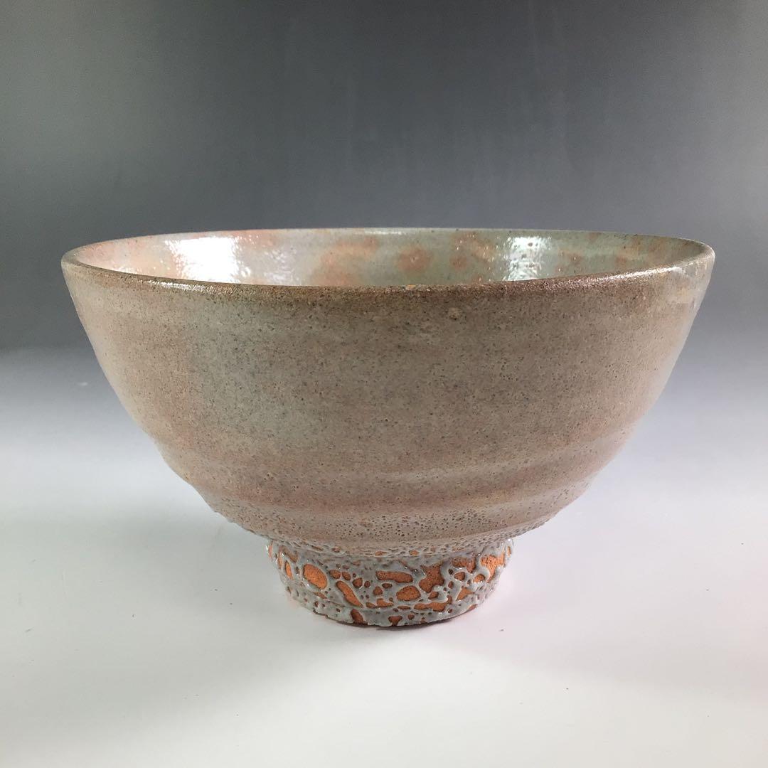 R732 茶碗 『高麗焼』『慶州窯造』『大徳寺 大橋香林 箱書』 共箱