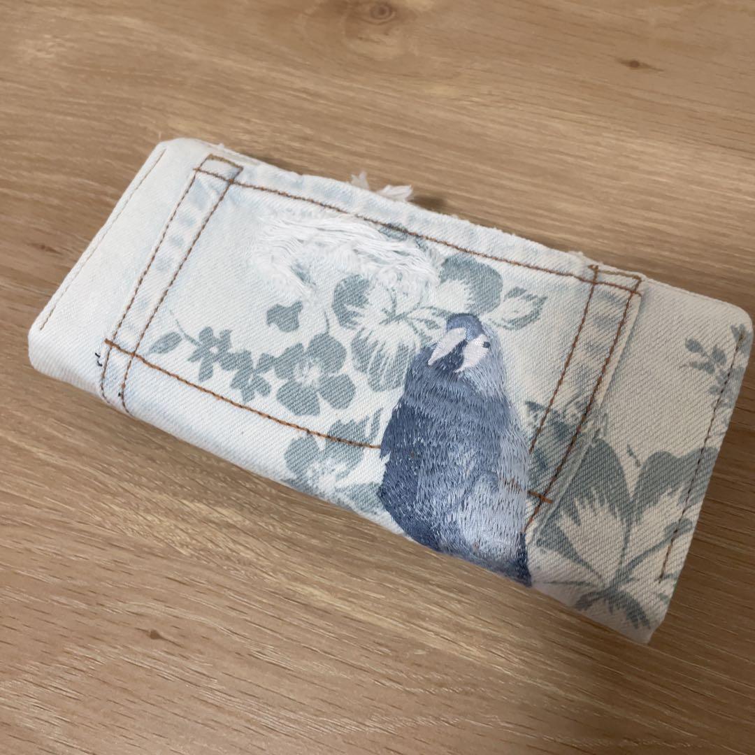 デニム リメイク 長財布