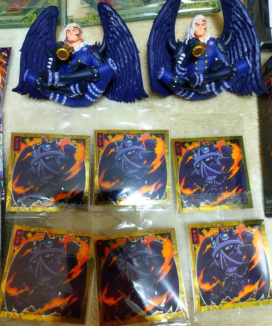 ONEPIECE　キング　アルベル　担降り　グッズまとめ売り　ワンピース　まとめ