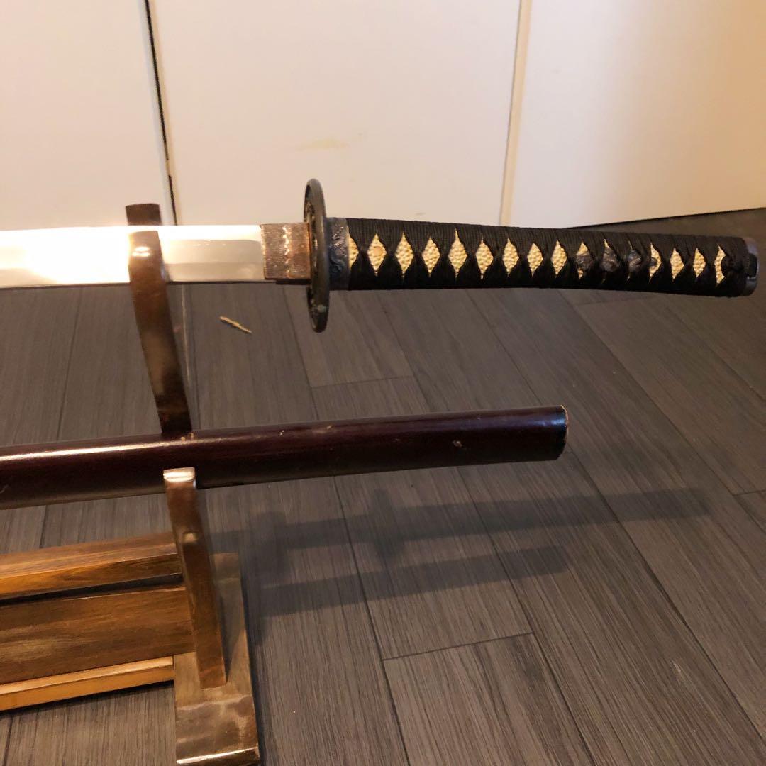 高級模造刀　高級居合刀　研波刃　合金　本格