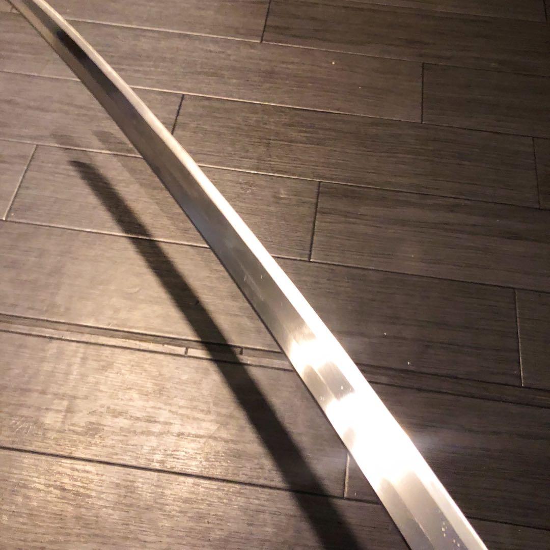 高級模造刀　高級居合刀　研波刃　合金　本格