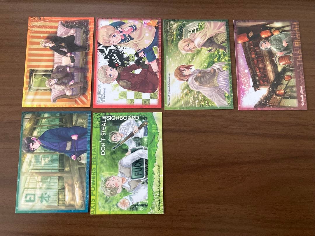 ヘタリア トレーディングカード コンプ 初版