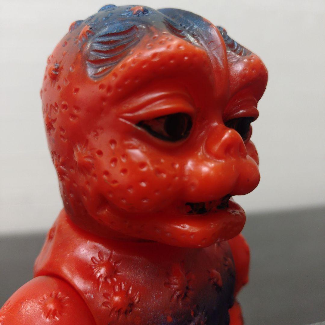 当時物　島田トーイ　ミニラ　ソフビ