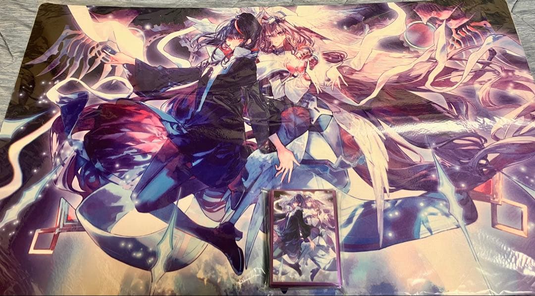 明導ヒカリ&時の運命者リィエルアモルタ スリーブ＆プレイマット