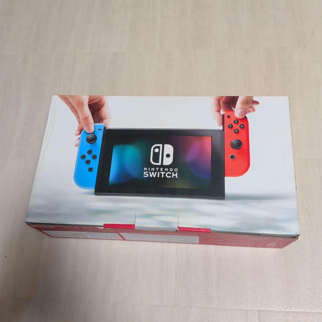 ジャンク品 Nintendo Switch本体 ケース及びジャンク左側ジョイコン