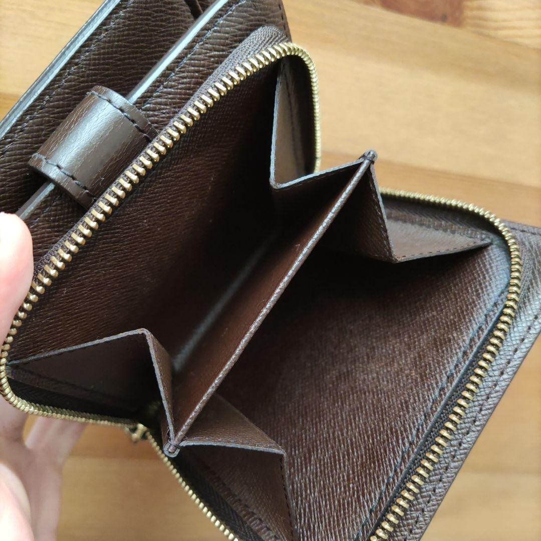 美品】ルイヴィトン コンパクトジップ ダミエ 2つ折り財布 - メルカリ