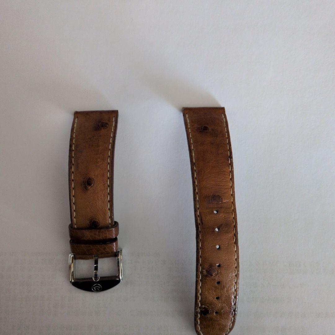 MOVADO自動巻き時計 オーストリッチストラップと尾錠付