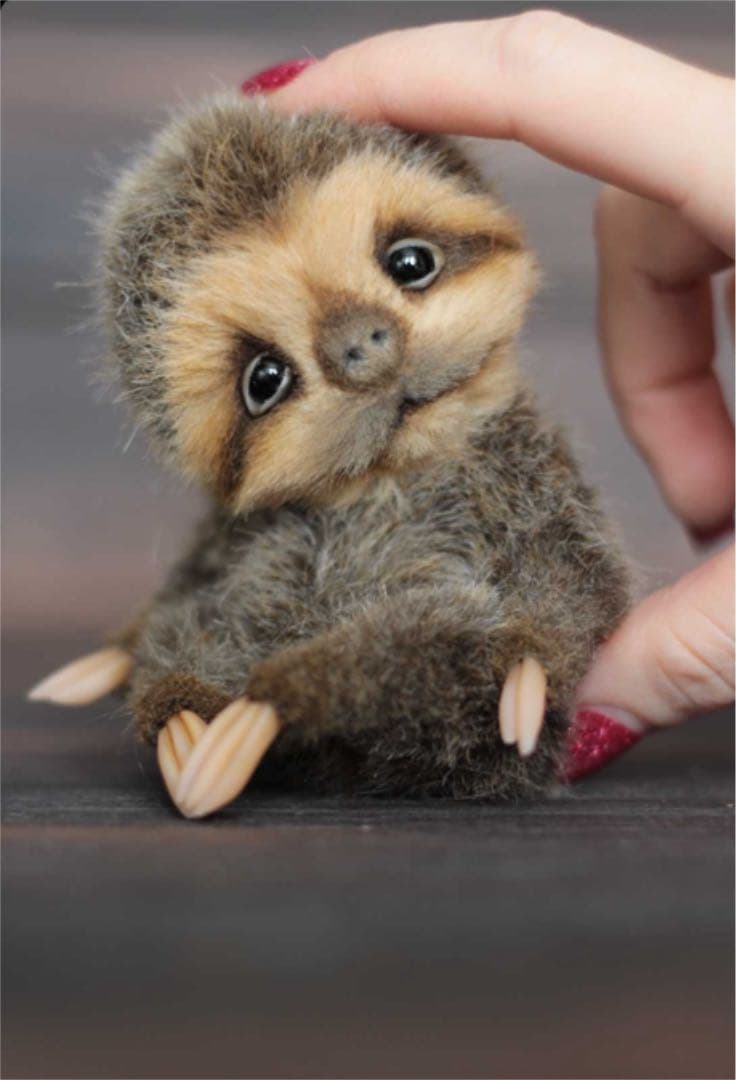 アートドールナマケモノぬいぐるみセット91000円値下げ