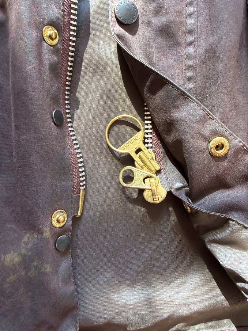 ヴィンテージ Barbour バブアー BEDALE 英国製 C36 91cm