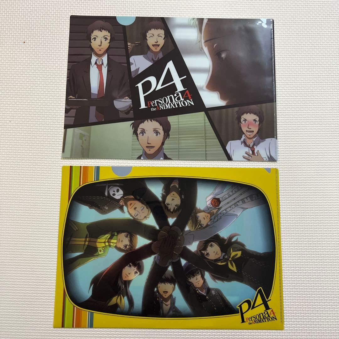 ペルソナ4 theANIMATION クリアファイル 足立透 - メルカリ
